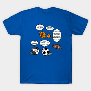 Cute football and handball T-Shirt